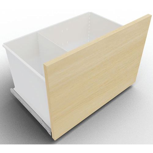 Bloc Tiroir Optionnel Mélaminé Chêne Clair