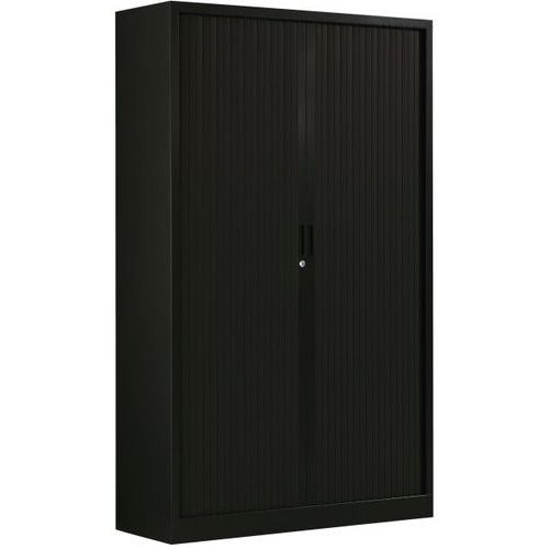 Armoire Rideaux Pvc H198xl120xp43 Cm Noir