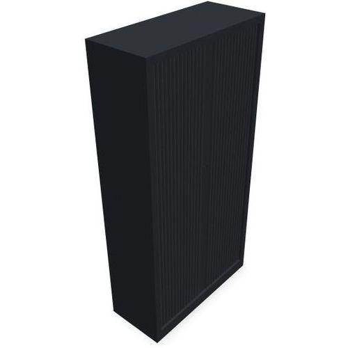 Armoire Rideaux Pvc H198xl100 Cm Gris Anthracite