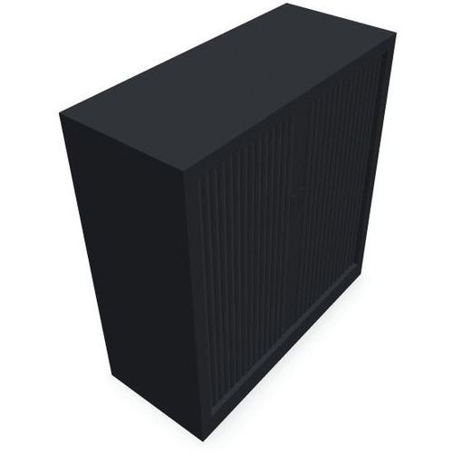 Armoire Rideaux Pvc H105xl100 Cm Gris Anthracite