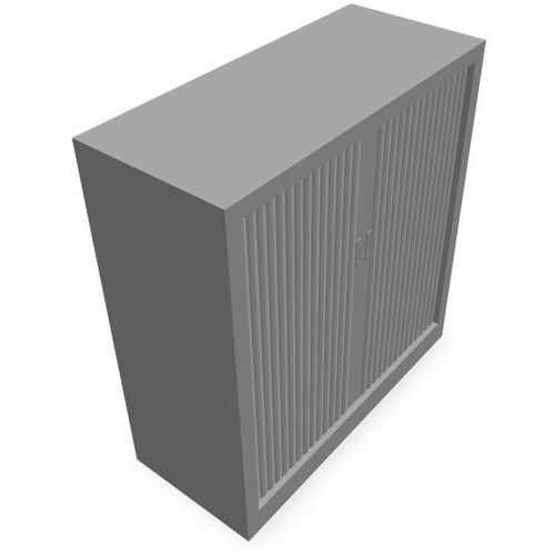 Armoire Rideaux Pvc H105xl100 Cm Gris Clair