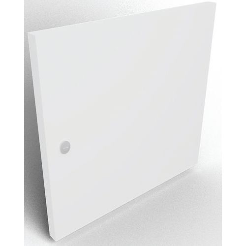 Porte 1 Case Avec Serrure à Clé Sans Fente Blanc