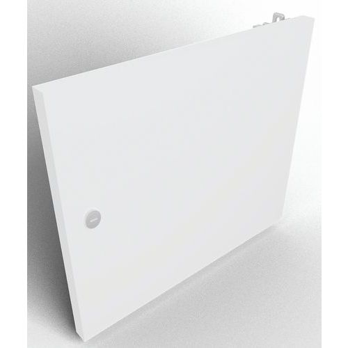 Porte 1 Case Avec Serrure à Clé Avec Fente Blanc