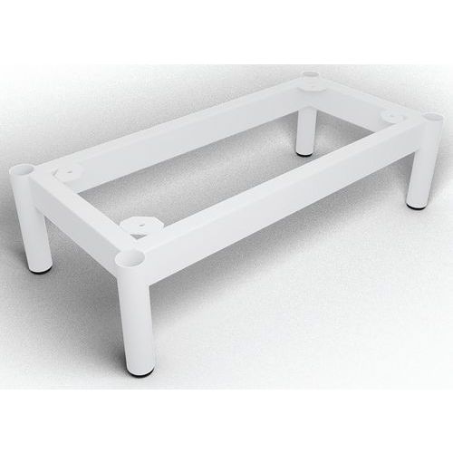 Socle 4 Pieds H20 Cm Pour Meuble 4 Et 6 Cases Blanc