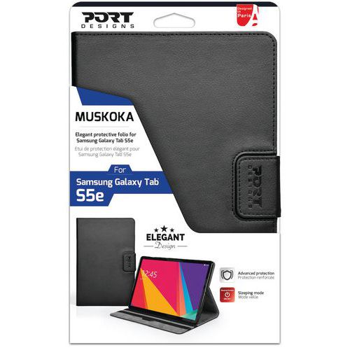 Etui Dédié Muskoka Tab S5e Bk