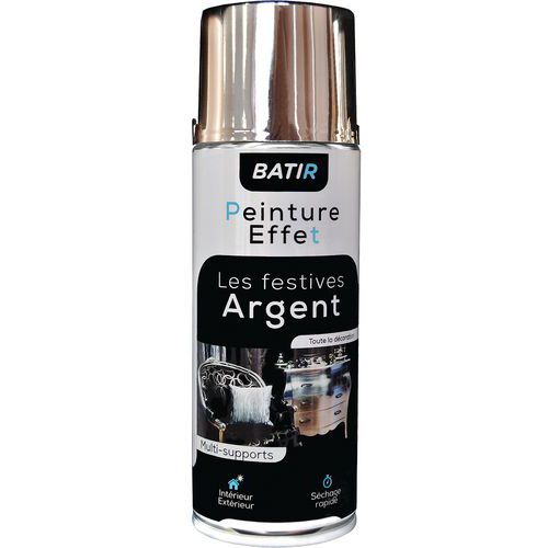 Peinture En Aérosol Argent 400 Ml