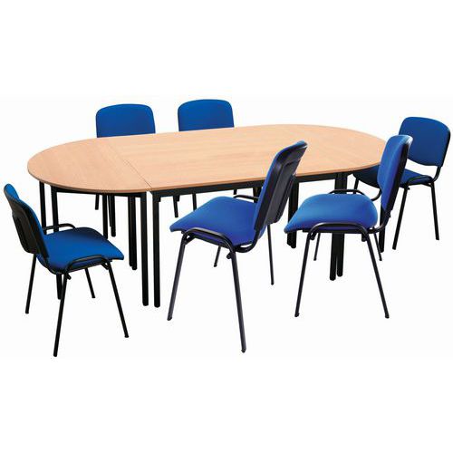 Ensemble De Réunion: Pack De 4 Tables Et 6 Chaises