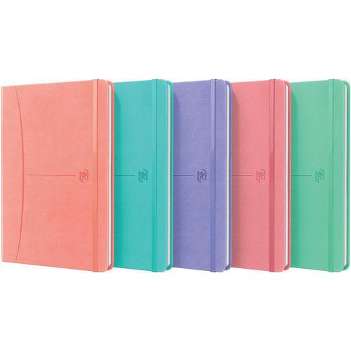 Cahier Oxford-signature A5 160p 90g Ligné Pastel - Oxford
