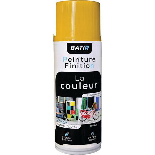 Peinture En Aérosol Brillant 400 Ml Jaune Ral 1023