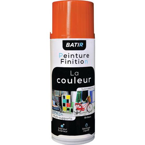 Peinture En Aérosol Brillant 400 Ml Mandarine Ral 2004