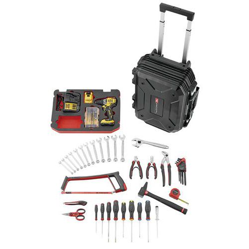 Facom 1 Valise De Maintenance À Roulettes - 67 Pièces - Facom