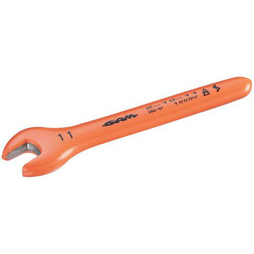 SAM - Clé à fourche isolée 1000V - 22 mm - 182 mm - Outil professionnel sécurisé