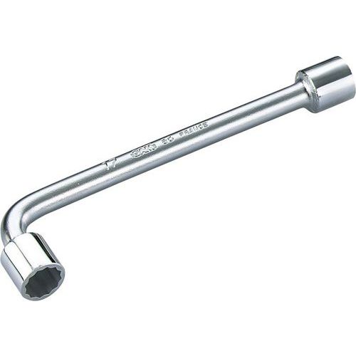 SAM - Clé à pipe 12 pans 11 mm - Acier chromé - Longueur 148 mm - Outillage à main précis