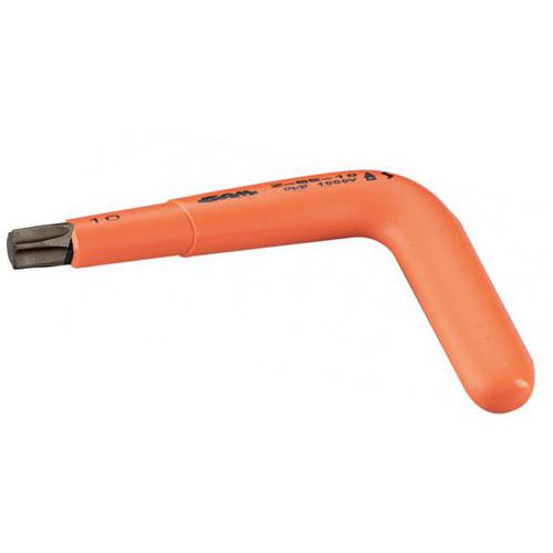 SAM - Clé Torx Isolée 1000V T20 - Acier - 12.5mm Longueur - Outillage à Main