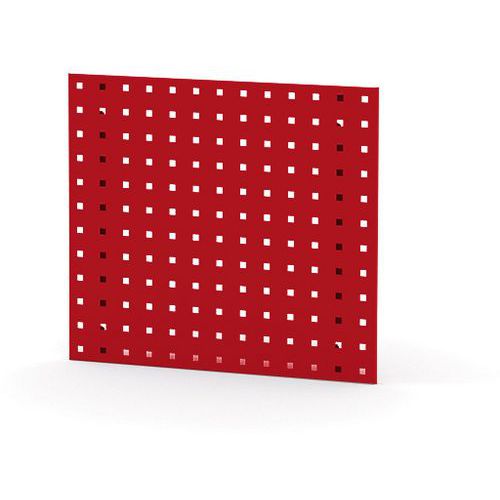 SAM - Panneau perforé latéral pour pieds d'établi - 660 mm x 10 mm - Rangement d'outils robuste