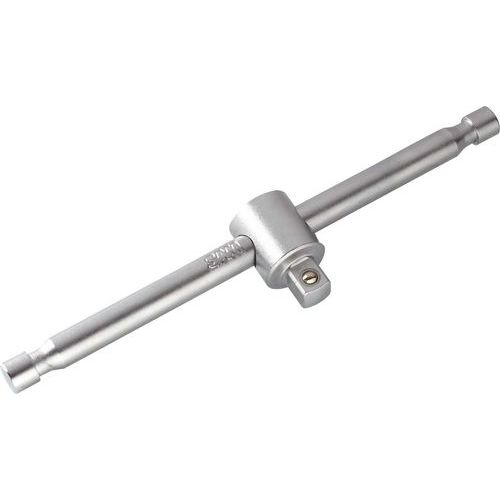 SAM - Poignée coulissante 1/4'' satinée - 115 mm - Outillage à main durable