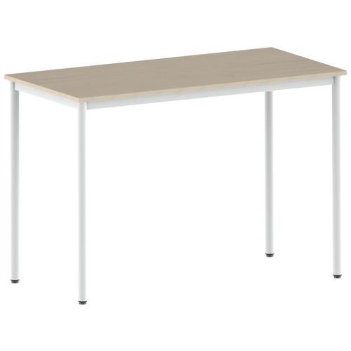 Mange Debout Carélie 160x80 Cm Ht 110 Cm Strat Érable Blanc