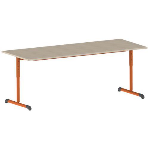Table Bandana 200 X 80 Rég. T3 À T6 Strat Érable Papaye 2011