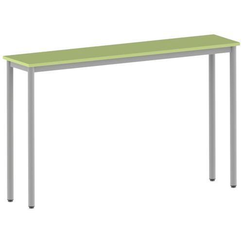 Mange-debout Lyra 180x40 Cm Ht 110 Cm Strat Vert Anis/gris