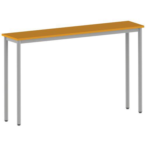 Mange-debout Lyra 180x40 Cm Ht 110 Cm Strat Orange/gris