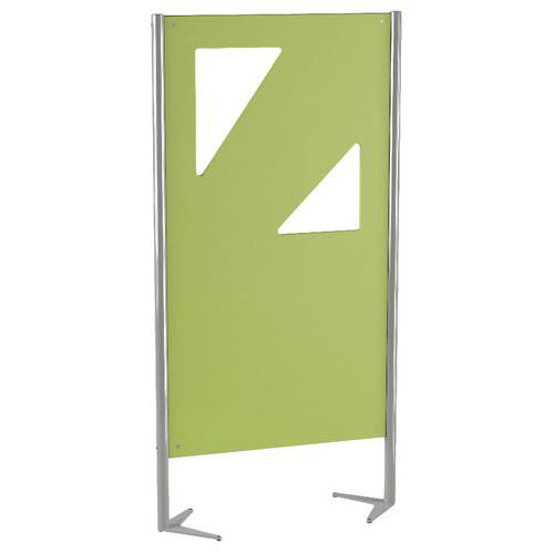 Claustra Delta 80 X 159 Cm Panneau Compact Anis Gris