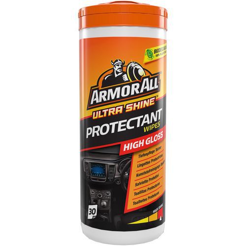 Energizer - Lingettes Protection Plastiques - Lot de 30 - Nettoyage Brillant