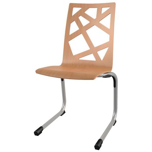 Chaise Sofia AST T6 coque Mozaik bois naturel ou teinté Mobidecor Chaise Sofia AST T6 coque Mozaik bois naturel ou teinté Mobidecor