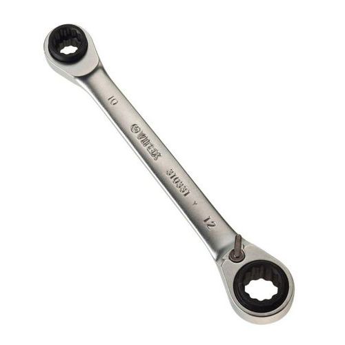 Virax - Clé à cliquet 4-en-1 Ø8-10-12-13mm - Étui inclus - Polyvalente et pratique