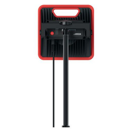 Virax - Projecteur LED 4000 Lumens IP67 avec Trépied - Autonomie 14h - Portable et Puissant