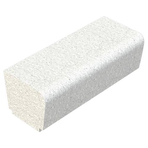 Banquette Alvor 250 X 50 X 50 Cm - Blanc Sablé