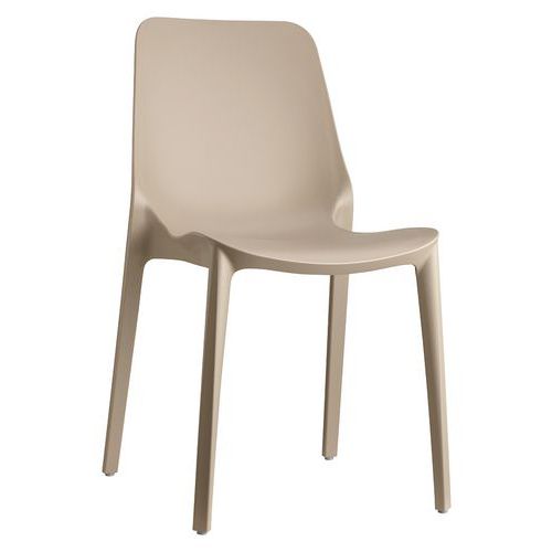 Lot De 6 Chaises Ginevra - Taupe