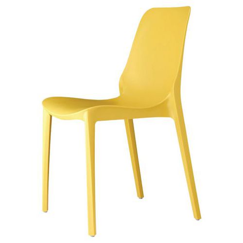 Lot De 6 Chaises Ginevra - Moutarde