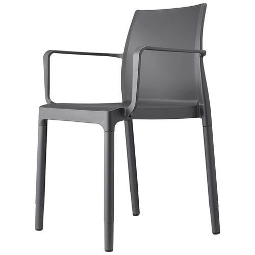Lot De 4 Fauteuils Chloé Trend - Anthracite