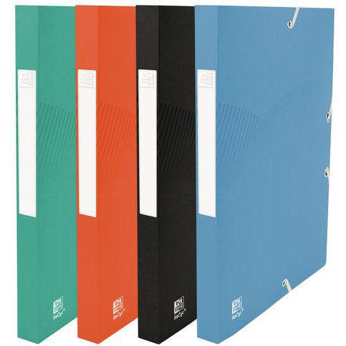 Boite Osmose Recyclé 24x32 Dos 25 Pp Opaque Assorti - Oxford