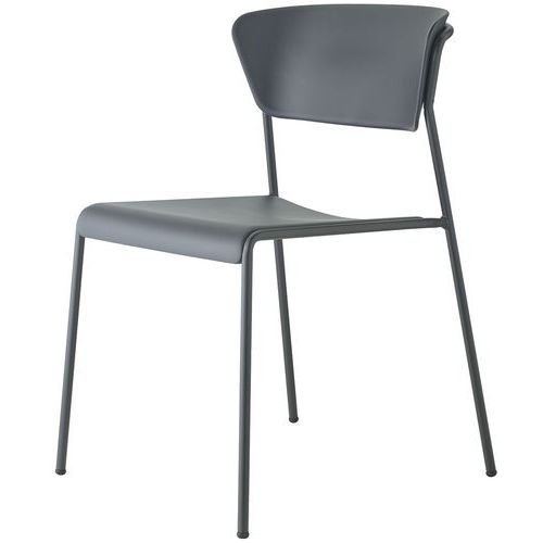 Lot De 2 Chaises Lisa - Anthracite