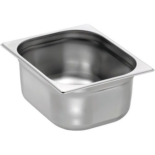 Bac Inox 201 Gn 1/2 - 325x265x150 Mm