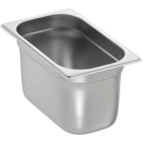 Bac Inox 201 Gn 1/4 - 265x162x150 Mm