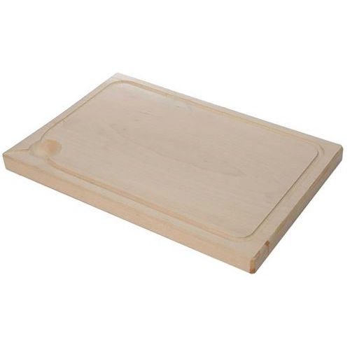 Planche à Découpe De Viandes Avec Rigole 38x25x2.5 Cm