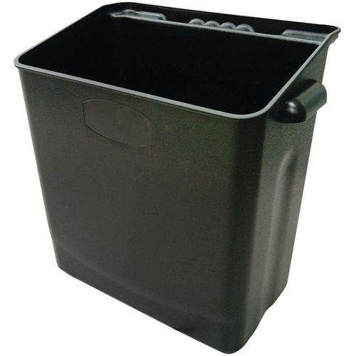 Corbeille Pour Chariot Polyvalent Grand Modèle - Noir