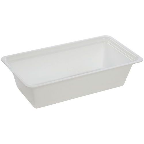 Plat En Plexiglas Gastronorme 1/3 - 325x176x80 Mm - Blanc