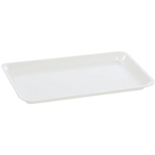 Plat En Plexiglas Gastronorme 1/4 - 265x162x17 Mm - Blanc