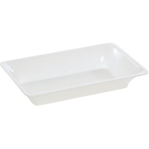 Plat En Plexiglas Gastronorme 1/4 - 265x162x50 Mm - Blanc