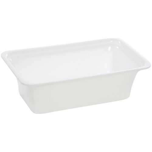 Plat En Plexiglas Gastronorme 1/4 - 265x162x80 Mm - Blanc