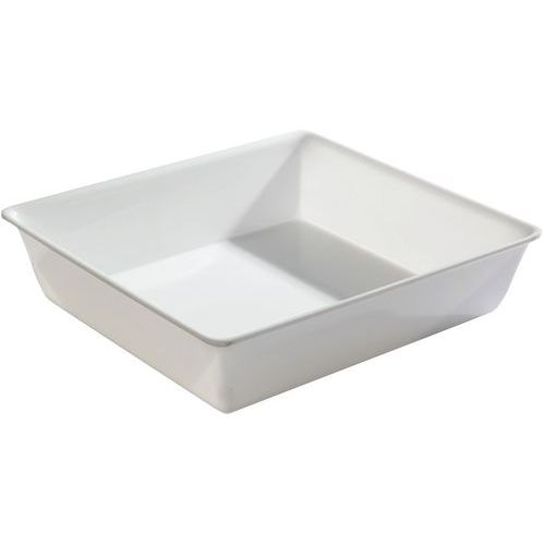Plat En Plexiglas Gastronorme 2/3 - 354x325x80 Mm - Blanc