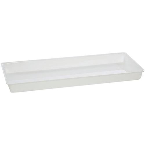 Plat En Plexiglas Gastronorme 2/5 - 530x210x40 Mm - Blanc