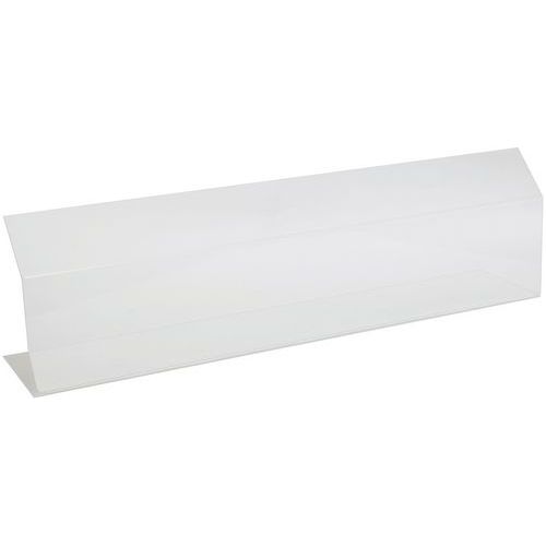 Vitrine De Protection Retour Incliné 12 Cm Épaisseur 3 Mm