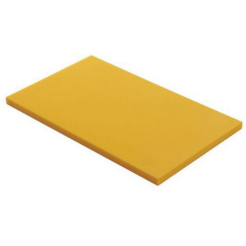 Planche à Découper En Pehd Jaune -gn1/1- 53x32.5x2 Cm