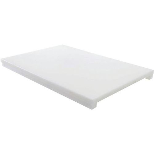 Planche Vitrine à Glissières Blanc - 50x30x2 Cm