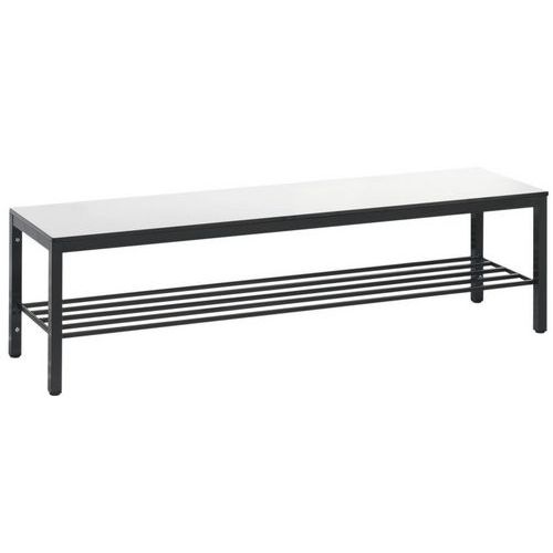 Banc Basic Plus Blanc Avec Grille L 1500 Mm