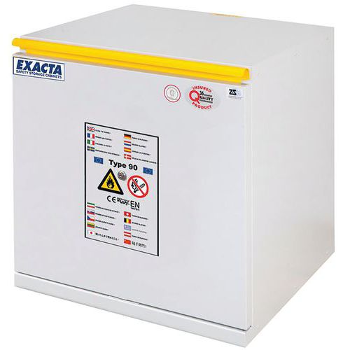 Armoire de sécurité anti-feu 90 minutes sous-paillasses - Exacta Armoire de sécurité anti-feu 90 minutes sous-paillasses - Exacta